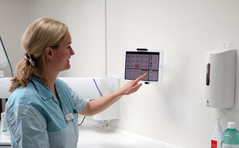Increased patient safety through visualization and employee engagement